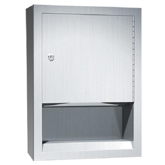 ASI 0457-9 Traditional Paper Towel Dispenser Surface Mounted - Satin - Prestige Distribution