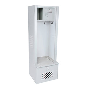 Bradley Lenox Solid Plastic Lockers - Prestige Distribution