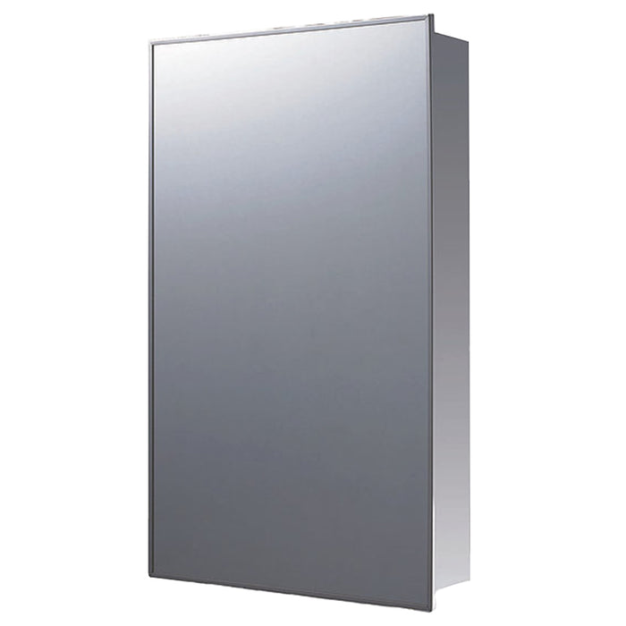 Ketcham Stainless Steel Series Single Door Medicine Cabinet - Surface Mounted - Prestige Distribution