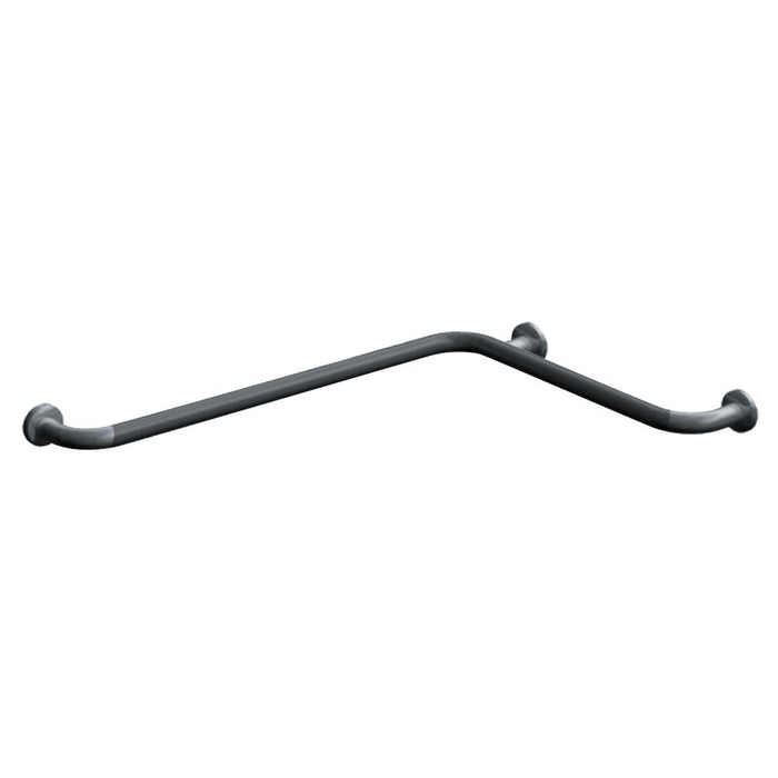 ASI 3450 Grab Bar Horizontal Exposed Flange - Satin - Prestige Distribution