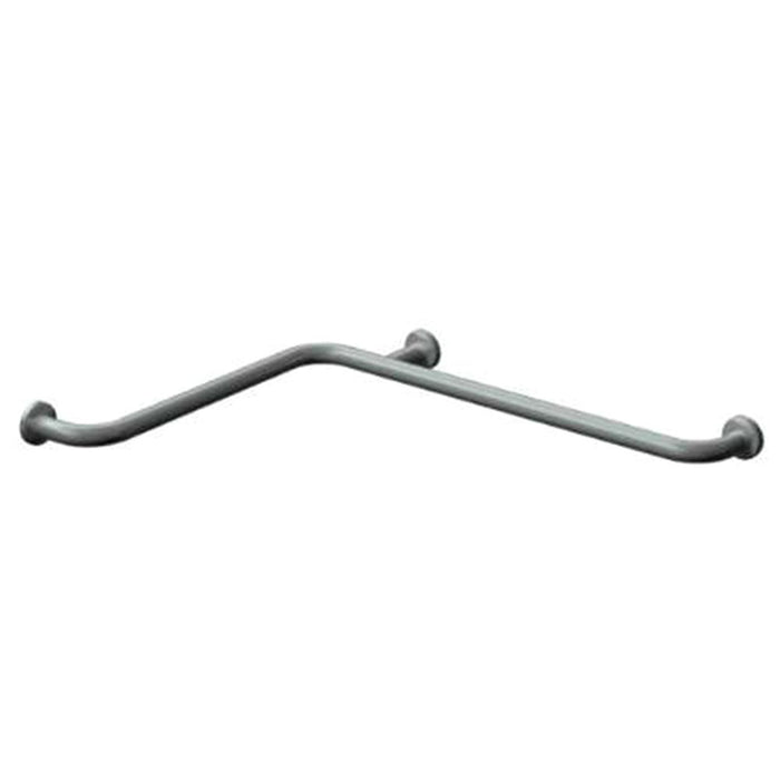 ASI 3450 Grab Bar Horizontal Exposed Flange - Satin - Prestige Distribution