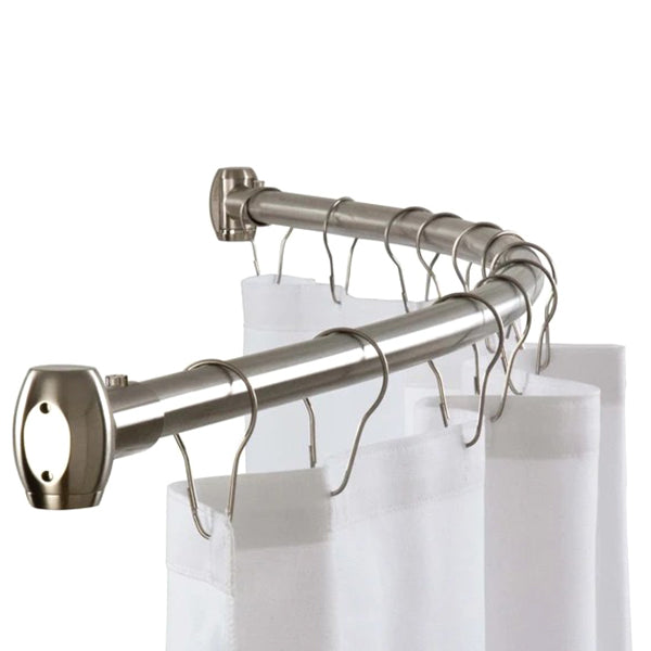 Bradley 9530-60 Curved Shower Curtain Rod 60" - Exposed Mounting - Prestige Distribution