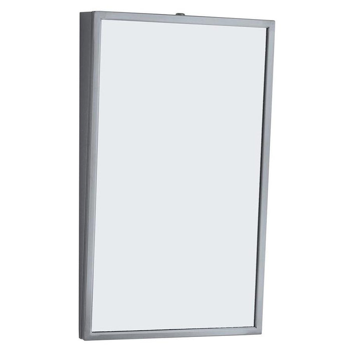 Bobrick B293 2436 Mirror Fixed Tilt Surface Mounted - Satin - Prestige Distribution