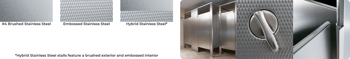 Hadrian Stainless Steel Toilet Partition - Prestige Distribution