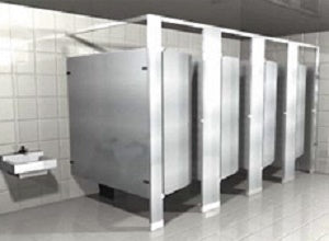 Hadrian Stainless Steel Toilet Partition - Prestige Distribution