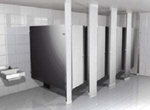 Hadrian Stainless Steel Toilet Partition - Prestige Distribution