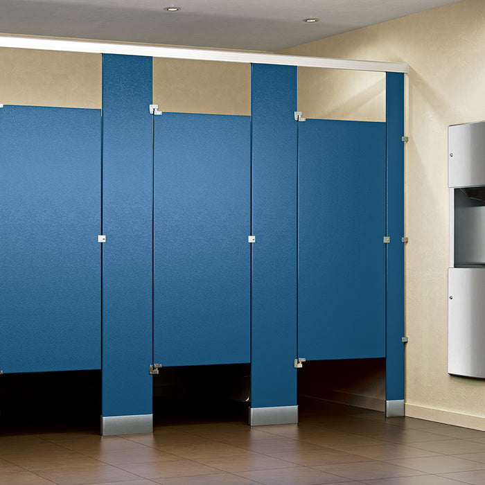 Global Partitions Solid Plastic Toilet Partition - Prestige Distribution