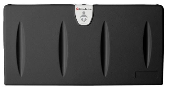 Foundations Classic Horizontal Surface Mount Baby Changing Station with EZ Mount Backer Plate Included - Prestige Distribution