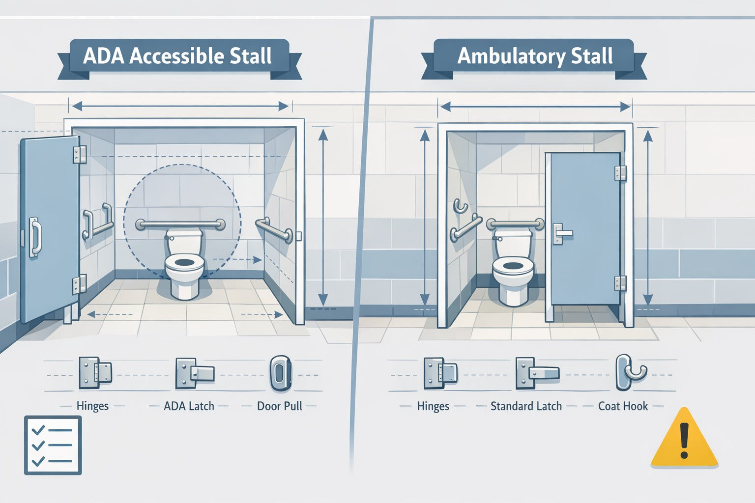 Navigating ADA Bathroom Partition Requirements: A Comprehensive Guide Introduction