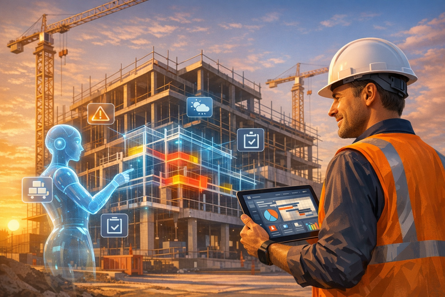 AI assisting a building development - Prestige Distribution 