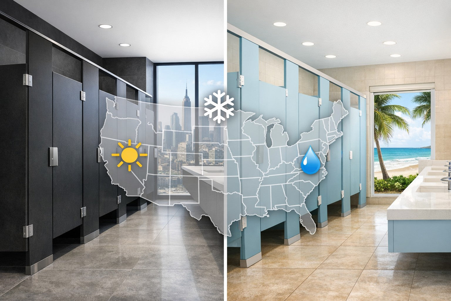 ADA-Compliant Toilet Partitions: Regional Division 10 Trends and Specification Guide
