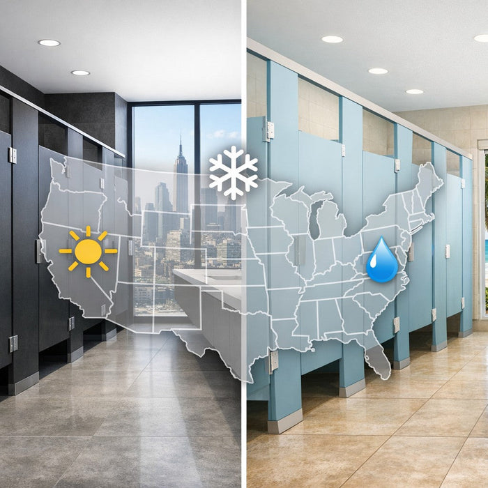 ADA-Compliant Toilet Partitions: Regional Division 10 Trends and Specification Guide