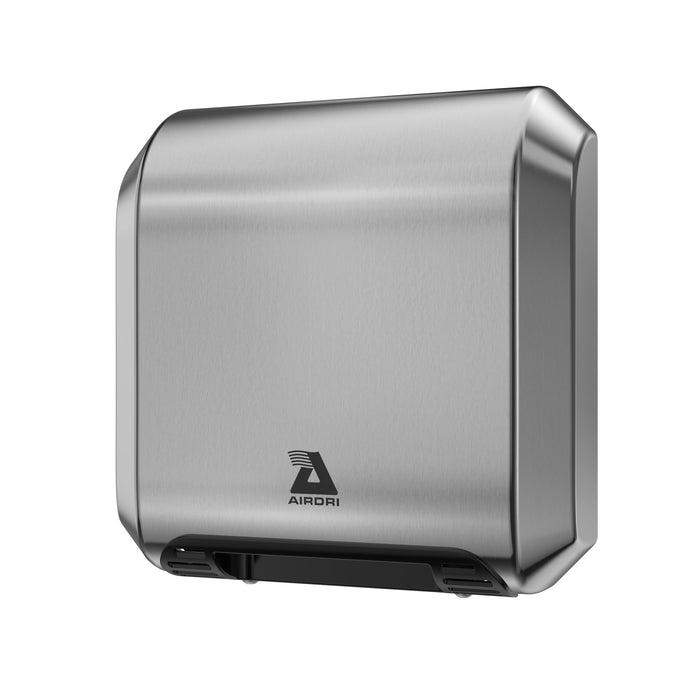 AirDri ComfortDRI Hand Dryer - Stainless Steel - Side View | Prestige Distribution 