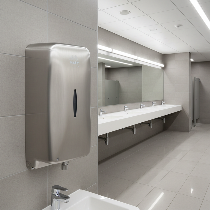 Bradley 6A03-110000 Automatic Liquid Soap & Gel Sanitizer Dispenser