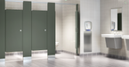Hadrian Powder Coated Metal Bathroom Partitions - Prestige Distribution