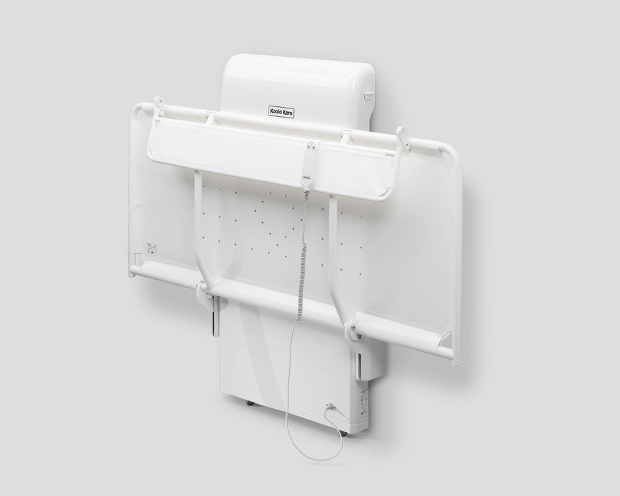 Koala Kare KB2600 Adult Changing Table - Folded Up Side View | Prestige Distribution