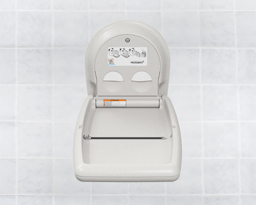Koala KB301-SS Baby Changing Station Vertical Stainless Steel Surface Mounted