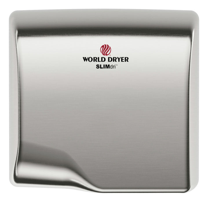 World Dryer SLIMdri L-973A Stainless Steel Hand Dryer - Prestige Distribution