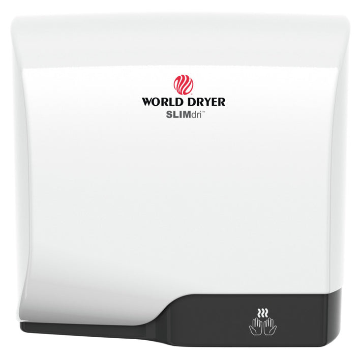 World Dryer SLIMdri L-974A White Hand Dryer - Prestige Distribution