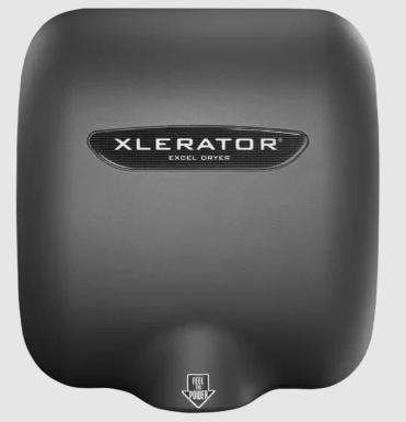 Excel XL-GR Xlerator Automatic Hand Dryer Zinc Alloy Surface Mounted - Graphite - Prestige Distribution