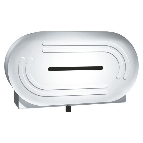 ASI 0039 Toilet Paper Dispenser Jumbo Roll Low Profile Surface Mounted - Satin - Prestige Distribution