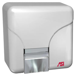 ASI 0144 Automatic Hand Dryer Steel Surface Mounted - White