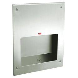 ASI 0198-MH-1 SAFE-Dri High Speed Hand Dryer Anti-Ligature Recessed - Satin