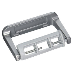 ASI 0263-1A Toilet Paper Holder Single Unrestricted Delivery Surface Mounted - Silver Grey