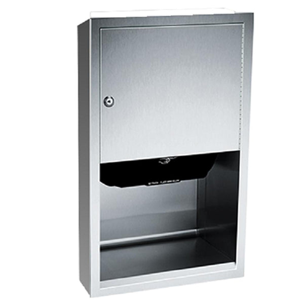 ASI 045210AC-9 Traditional Automatic Paper Towel Dispenser Surface Mounted - Satin - Prestige Distribution