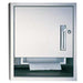 ASI 04523-6 Traditional Roll Paper Towel Dispenser Semi-Recessed - Satin - Prestige Distribution