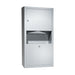 ASI 0462-AD-9 Traditional Paper Towel Dispenser & Waste Receptacle Surface Mounted - Satin - Prestige Distribution