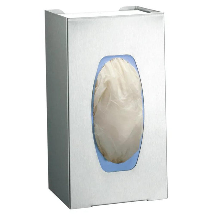 ASI 0501-1 Surgical Glove Dispenser 1 Box Surface Mounted - Satin - Prestige Distribution