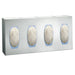ASI 0501-4 Surgical Glove Dispenser 4 Box Surface Mounted - Satin - Prestige Distribution