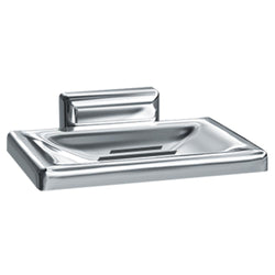 ASI 0720-Z Soap Dish w/ Drain Hole Zamac Surface Mounted - Chrome