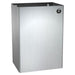 ASI 0826 Traditional Waste Receptacle 12 Gal. Surface Mounted - Satin - Prestige Distribution