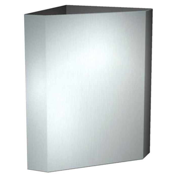 ASI 0829 Traditional Waste Receptacle 16 Gal. Surface Mounted - Satin - Prestige Distribution