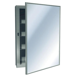 ASI 0953 Medicine Cabinet w/ Mirror Swing Door Surface Mounted - Satin