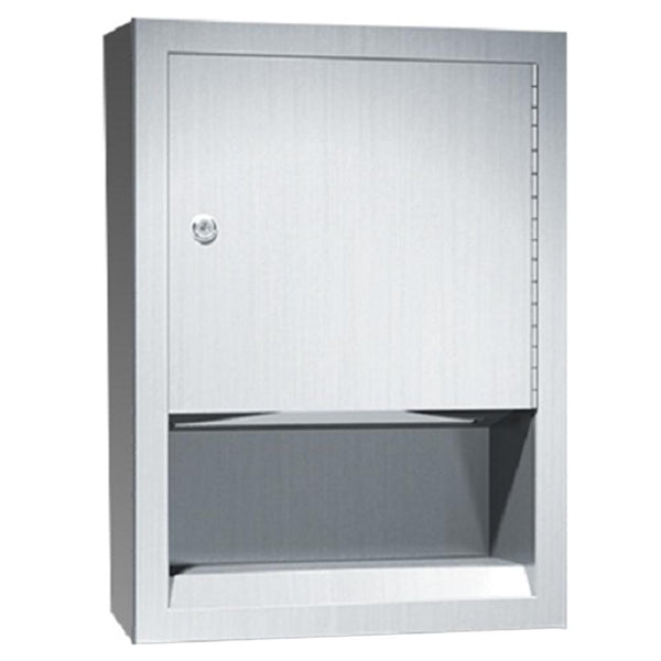 ASI 0457-9 Traditional Paper Towel Dispenser Surface Mounted - Satin - Prestige Distribution