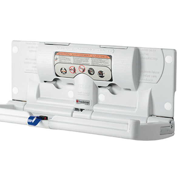 Foundations Classic Horizontal Surface Mount Baby Changing Station wit