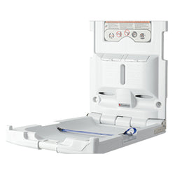 Foundations 100-EV-BP Classic Vertical Surface Mount Baby Changing Station with EZ Mount  Backer Plate Included