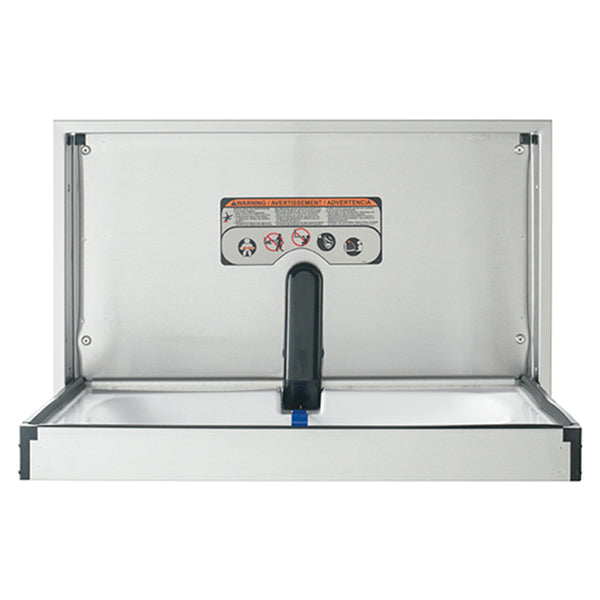 Foundations 100SS-SM Premier Horizontal Surface Mount Full Stainless Steel Baby Changing Station - Prestige Distribution