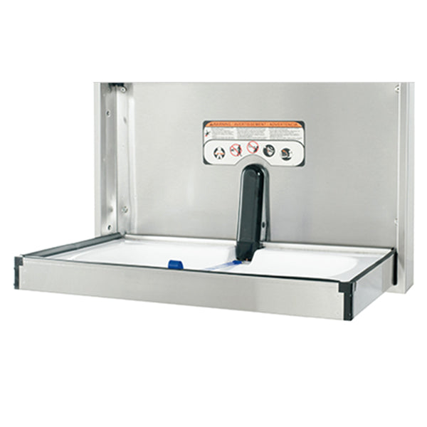 Foundations 100SS-SM Premier Horizontal Surface Mount Full Stainless Steel Baby Changing Station - Prestige Distribution