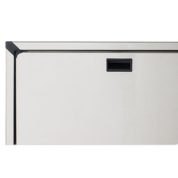 Foundations 100SSV-R Premier Vertical Recessed Mount Full Stainless Steel Baby Changing Station