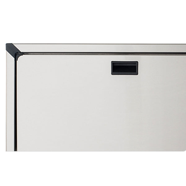 Foundations 100SSV-R Premier Vertical Recessed Mount Full Stainless Steel Baby Changing Station - Prestige Distribution