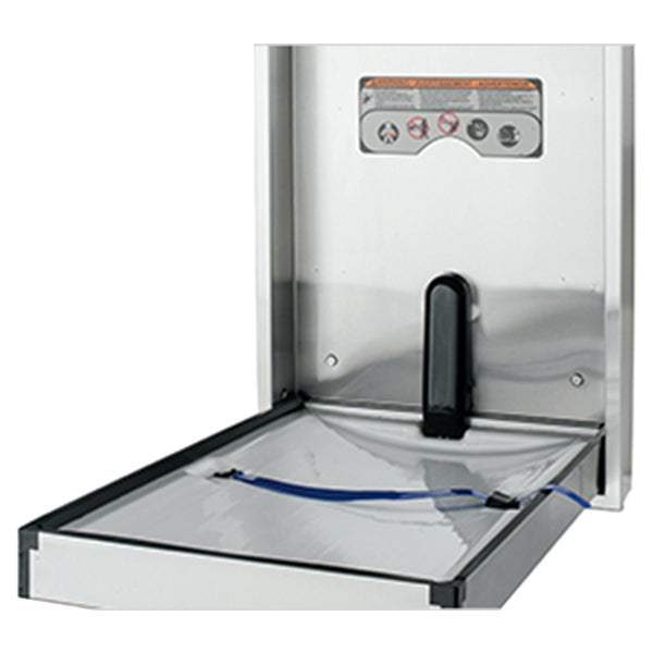 Foundations 100SSV-R Premier Vertical Recessed Mount Full Stainless Steel Baby Changing Station - Prestige Distribution