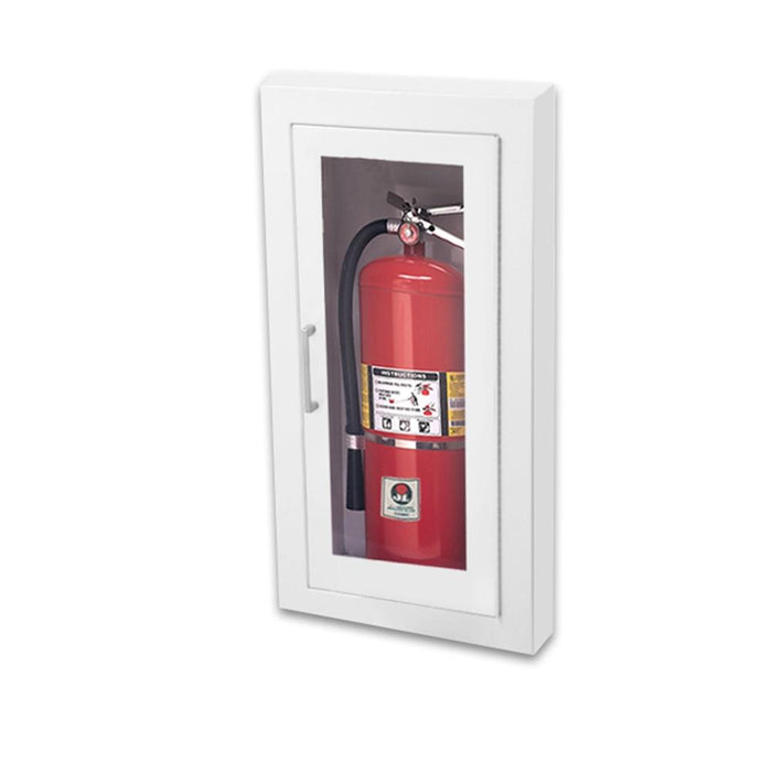 JL Industries 1016F10 Ambassador Fire Extinguisher Cabinet Full Glass w/ Pull Handle - Prestige Distribution