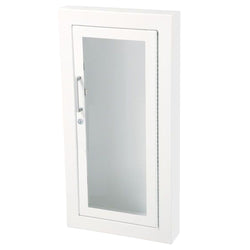 JL Industries 1016G10 Ambassador Fire Extinguisher Cabinet Full Glass w/ Pull Handle & SAF-T-LOK