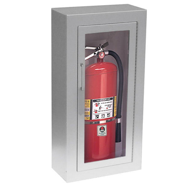 JL Industries 1023F10 Academy Fire Extinguisher Cabinet Full Glass w/ Pull Handle - Prestige Distribution