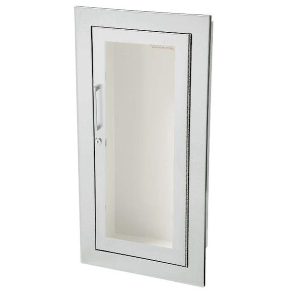 JL Industries 1025G10FX2 Academy Fire Extinguisher Cabinet Full Glass w/ Pull Handle & SAF-T-LOK Fire Rated - Prestige Distribution