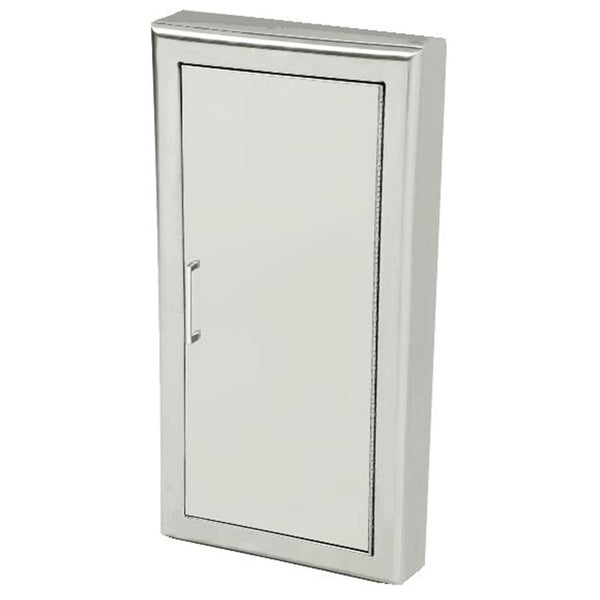 JL Industries 1037S21FX2 Cosmopolitan Fire Extinguisher Cabinet Solid Door w/ Pull Handle Fire Rated - Prestige Distribution